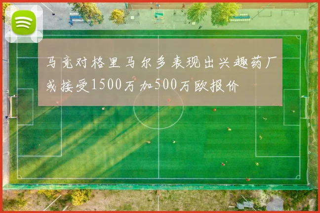 马竞对格里马尔多表现出兴趣药厂或接受1500万加500万欧报价